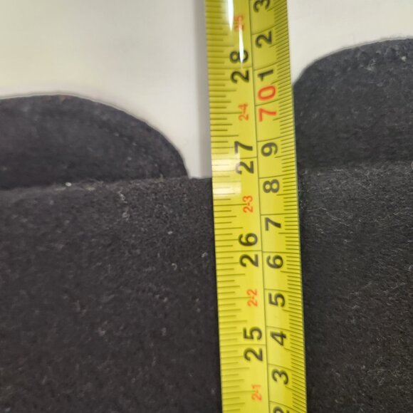 Beechers Brook Wool Zip Up Blazer Faux Leather Collar Sleeves - Size 6 - Picture 10 of 10